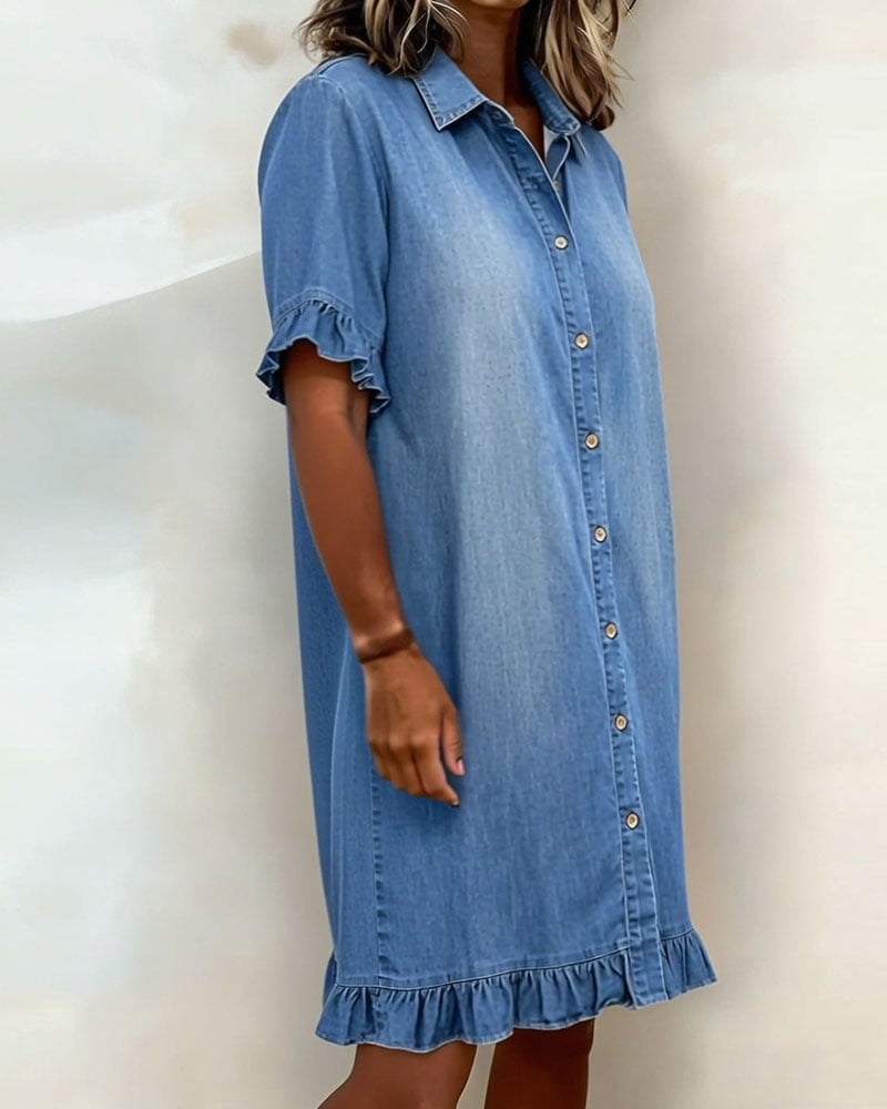 Denim Rypytys Mekko