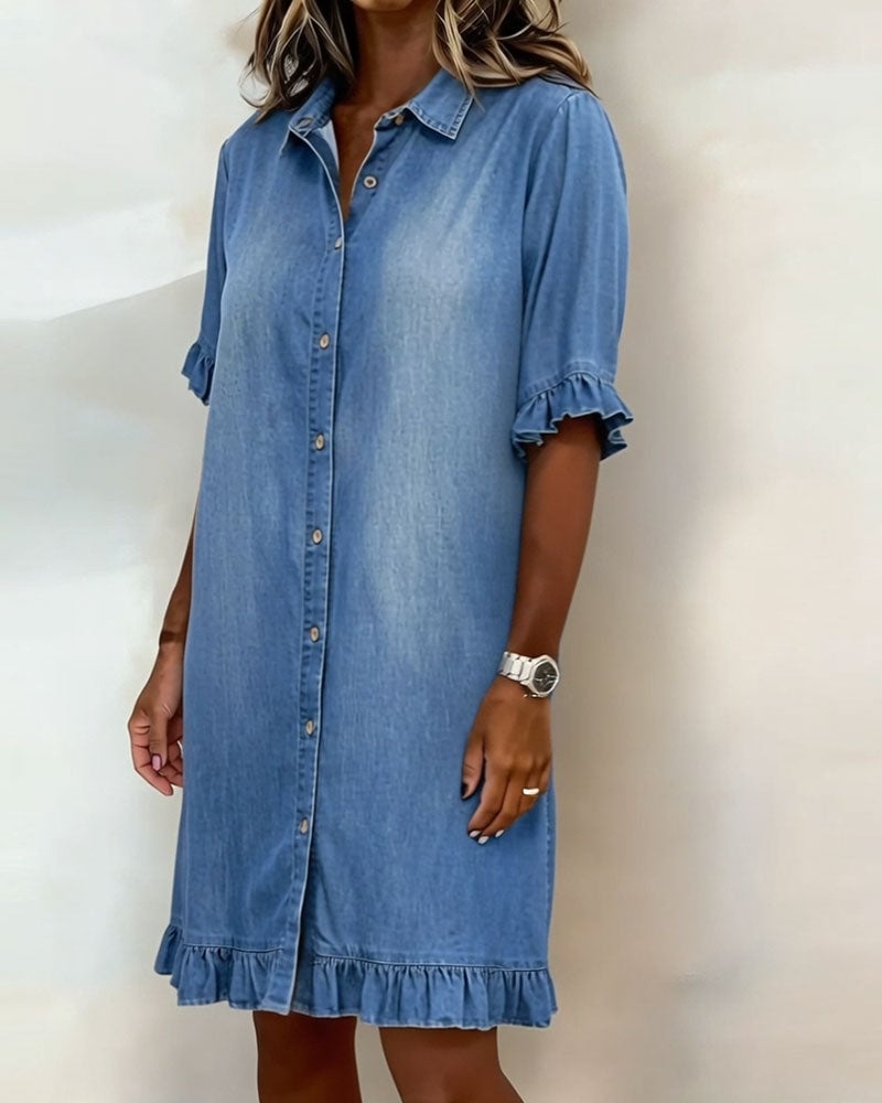 Denim Rypytys Mekko