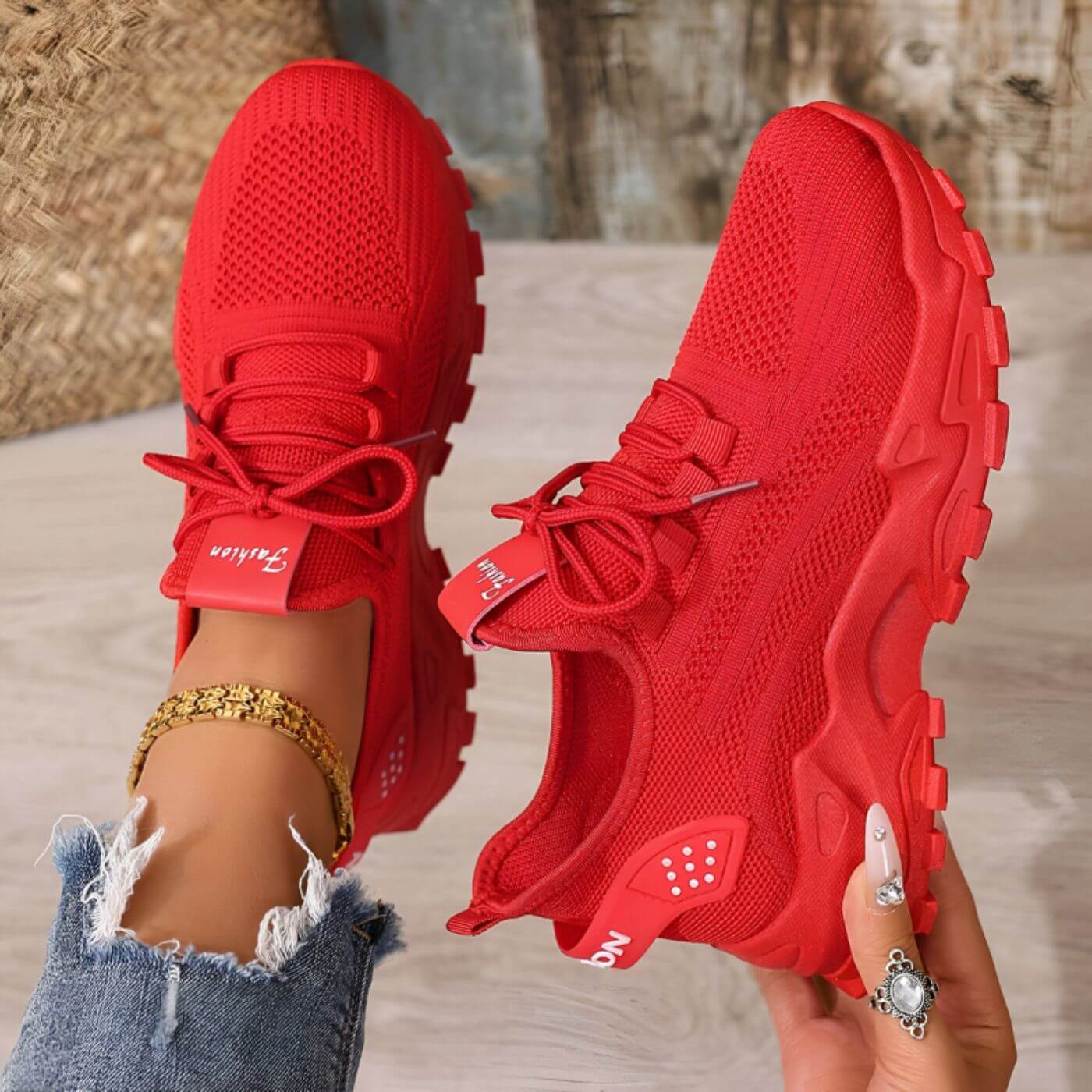 Ella™- Ortopediset Sneakersit Mukavuuteen Koko Päiväksi