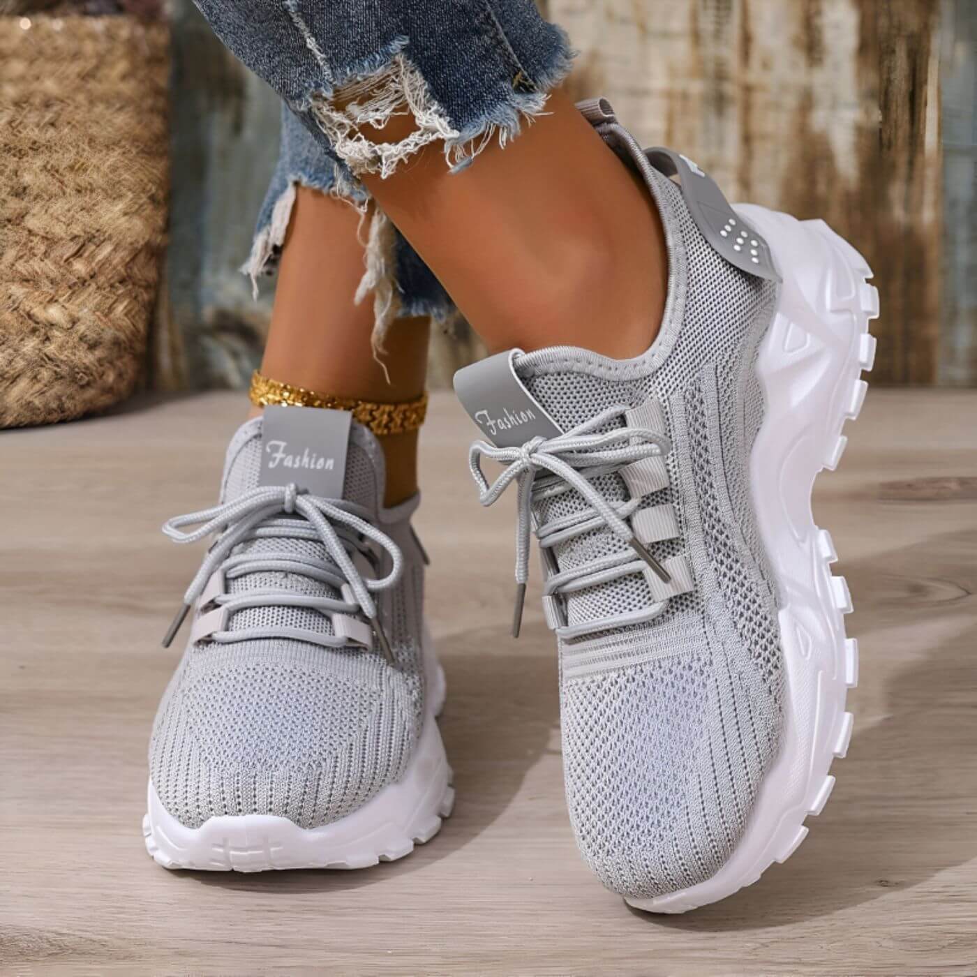 Ella™- Ortopediset Sneakersit Mukavuuteen Koko Päiväksi