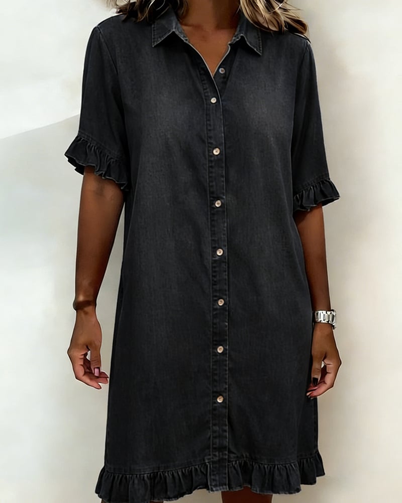 Denim Rypytys Mekko