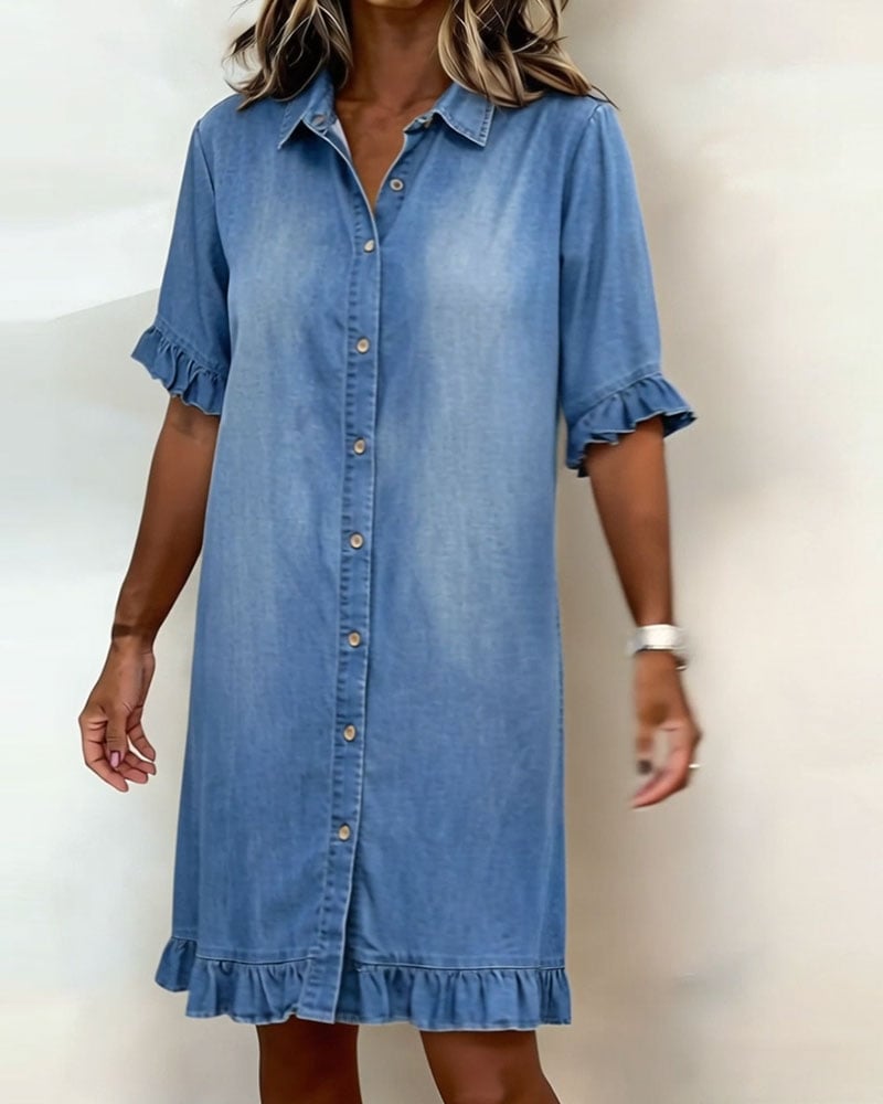 Denim Rypytys Mekko